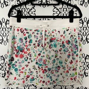 Multi-Color Printed Juicy Couture Lounge Skirt